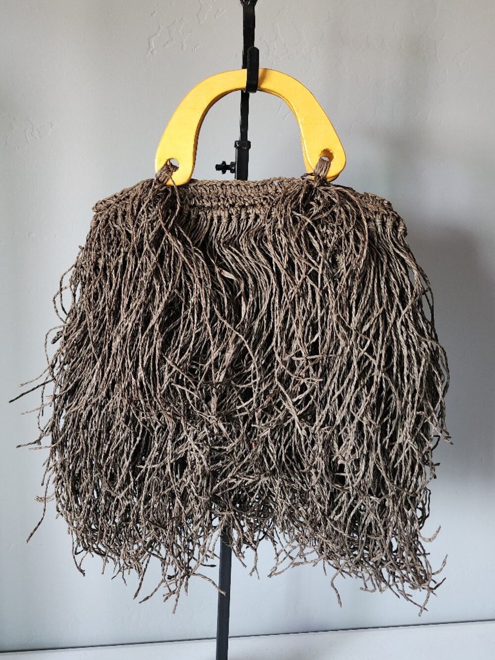 Fringe Straw Beach Bag "NEW" - Picture 13 of 16